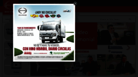 What Hino.com.mx website looked like in 2016 (7 years ago)