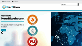 What Hourbitcoin.com website looked like in 2016 (7 years ago)