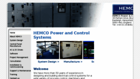 What Hemco.co.uk website looked like in 2016 (7 years ago)
