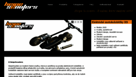 What Heipescooters.cz website looked like in 2016 (7 years ago)