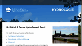 What Hydro-consult.com website looked like in 2016 (7 years ago)