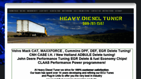 What Heavydieseltuner.com website looked like in 2016 (7 years ago)