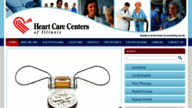 What Heartcc.com website looked like in 2016 (7 years ago)