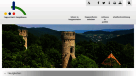 What Heppenheim.de website looked like in 2016 (7 years ago)