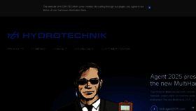 What Hydrotechnik.com website looked like in 2016 (7 years ago)