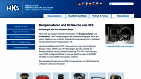 What Hks-kompensatoren.de website looked like in 2016 (7 years ago)