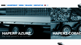 What Hapert.com website looked like in 2016 (7 years ago)