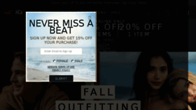 What Hollisterco.com website looked like in 2016 (7 years ago)