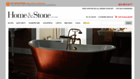 What Homeandstone.com website looked like in 2016 (7 years ago)