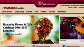 What Humming.com.sg website looked like in 2016 (7 years ago)