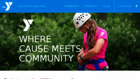 What Hockymca.org website looked like in 2016 (7 years ago)