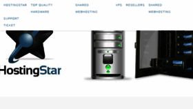 What Hostingstar.net website looked like in 2016 (7 years ago)