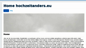 What Hochzeitanders.eu website looked like in 2016 (7 years ago)