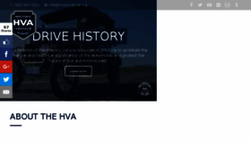 What Historicvehicle.org website looked like in 2016 (7 years ago)