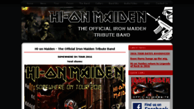What Hi-onmaiden.com website looked like in 2016 (7 years ago)