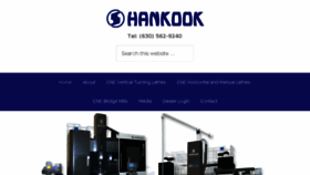 What Hankookamerica.com website looked like in 2016 (7 years ago)