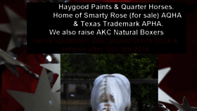 What Haygoodpaints.com website looked like in 2016 (7 years ago)
