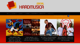 What Hardmusica.pt website looked like in 2016 (7 years ago)
