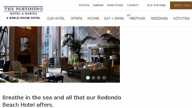 What Hotelportofino.com website looked like in 2016 (7 years ago)