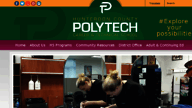 What Hcpolytech.org website looked like in 2016 (7 years ago)