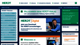 What Herdt.ch website looked like in 2016 (7 years ago)