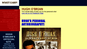 What Hughobrian.me website looked like in 2016 (7 years ago)