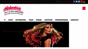What Hickenbick-hair.ch website looked like in 2016 (7 years ago)