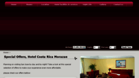 What Hotelcostaricamorazan.com website looked like in 2016 (7 years ago)