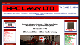 What Hpclaser.co.uk website looked like in 2016 (7 years ago)