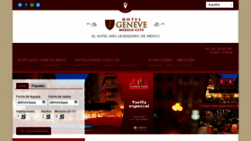 What Hotelgeneve.com.mx website looked like in 2016 (7 years ago)
