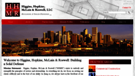 What Hhmrlaw.com website looked like in 2016 (7 years ago)