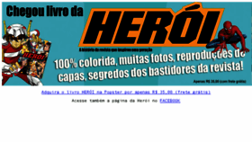 What Heroi.com.br website looked like in 2016 (7 years ago)