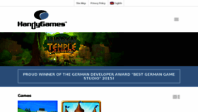 What Handy-games.biz website looked like in 2016 (7 years ago)