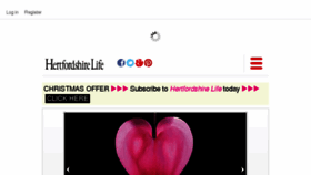 What Hertfordshirelife.co.uk website looked like in 2016 (7 years ago)