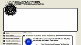 What Hiltonheadplantation.com website looked like in 2016 (7 years ago)