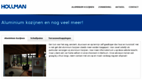 What Hollman.nl website looked like in 2016 (7 years ago)