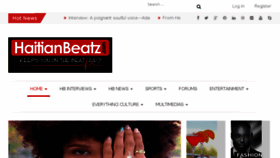 What Haitianbeatz.com website looked like in 2016 (7 years ago)