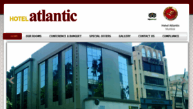 What Hotelatlantic.in website looked like in 2016 (7 years ago)