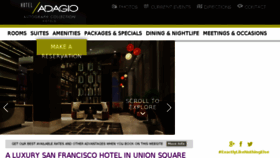 What Hoteladagiosf.com website looked like in 2016 (7 years ago)