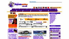 What Havanautos.co.uk website looked like in 2016 (7 years ago)