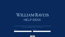 What Helpdesk.raveis.com website looked like in 2016 (7 years ago)