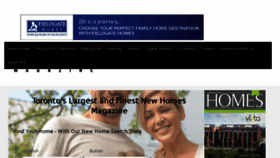 What Homesmag.com website looked like in 2016 (7 years ago)