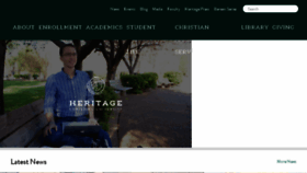 What Hcu.edu website looked like in 2016 (8 years ago)