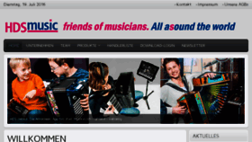 What Hdsmusic.de website looked like in 2016 (7 years ago)