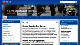 What Hamburger-laufladen.de website looked like in 2016 (7 years ago)