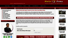 What Hartaprima.com website looked like in 2016 (7 years ago)