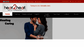 What Heart2heartrelationships.com website looked like in 2016 (7 years ago)