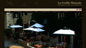 What Hotelrestaurant-latreillemuscate.com website looked like in 2016 (7 years ago)