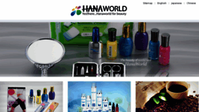 What Hanaworld.net website looked like in 2016 (7 years ago)
