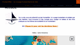 What Humanimer.fr website looked like in 2016 (7 years ago)